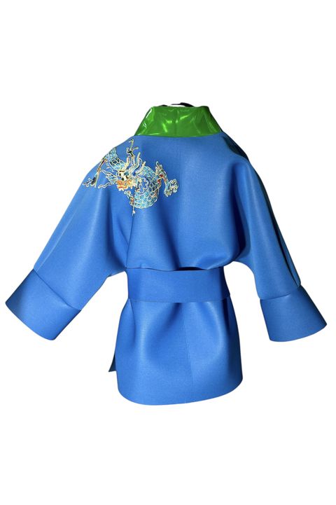 Kimono Yang Coleção Dive Neoprene Shallow Blue - 1... - Bo Eugenia Bologna