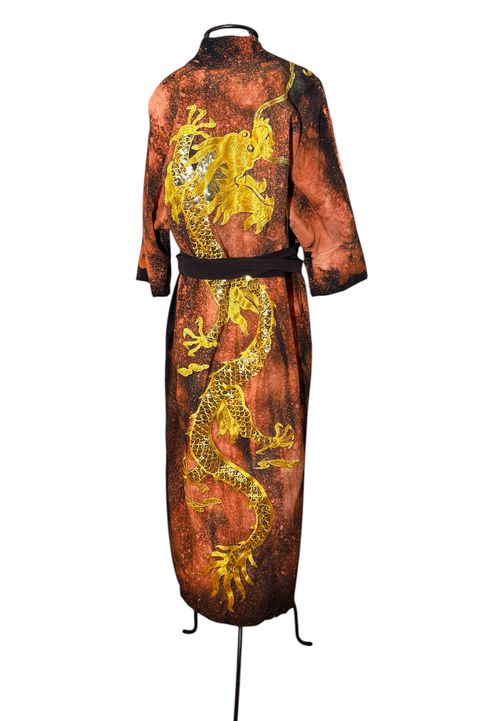 Kimono Viscose O Dragão e as Galáxias The Big-Ba... - Bo Eugenia Bologna