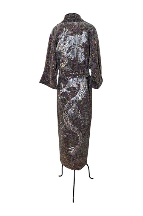 Kimono Lurex com Paetê Disco and Dance - 005 - Bo Eugenia Bologna