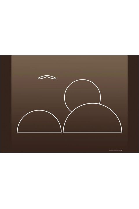 Panô Estampa Voar Linha Terracota - Variante Verão... - Bo Eugenia Bologna