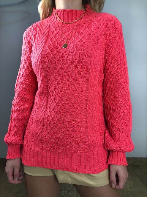 Tricot Gisele Rosa - 3744433 - RAFITA MODA FEMININA