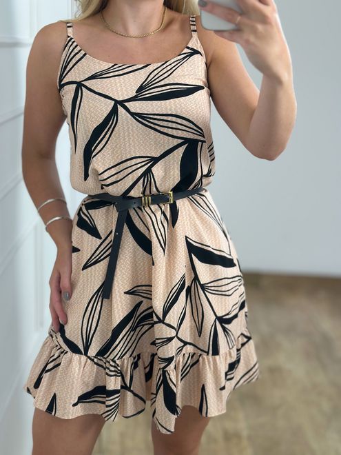 Vestido Curto Estampado - 364725 - RAFITA MODA FEMININA