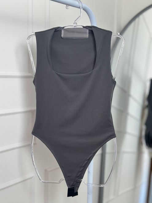 Body Liza Chumbo - 387469 - RAFITA MODA FEMININA