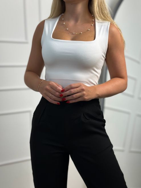 Body Liza Off White - 387471 - RAFITA MODA FEMININA