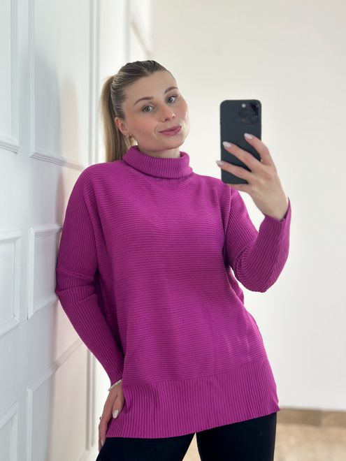 Blusa Modal Fúcsia - 28539 - RAFITA MODA FEMININA