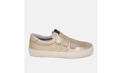 Tênis Casual Feminino Lumini Ouro Light - GS108-Do... - LOJADFLORA