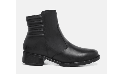 Bota Cano Médio Brenda Preto - GS208 PRETO - LOJADFLORA