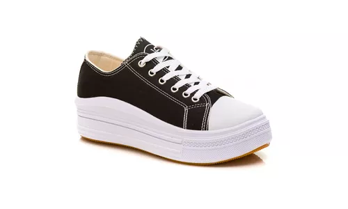 Tênis Casual Star Move D' Flora Preto - StarMove-P... - LOJADFLORA