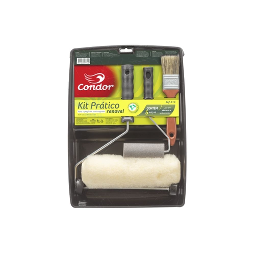 KIT DE PINTURA RENOVE 05 PEÇAS CONDOR [814] - CS Tintas