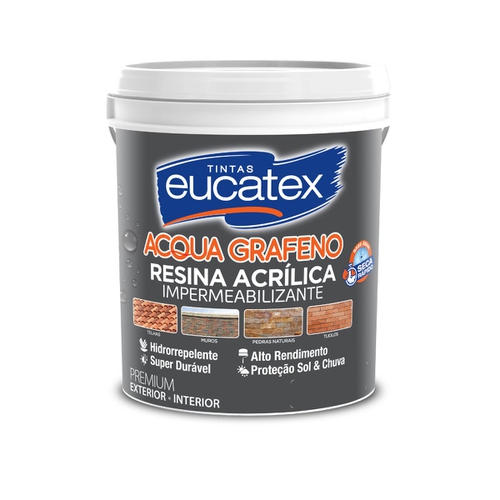 Resina Acrílica Base Água [EUCATEX] 18L - CS Tintas