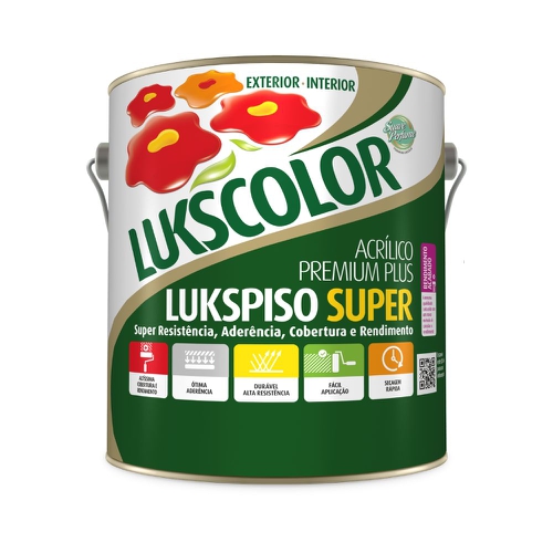 TINTA PISO LUKSPISO [LUKSCOLOR] 3,6L - CS Tintas