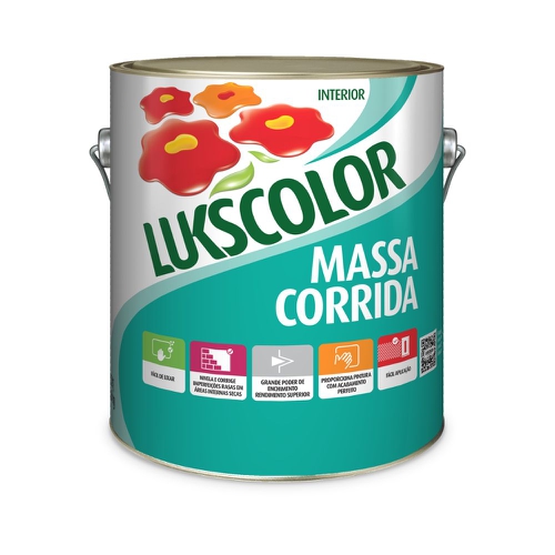 MASSA CORRIDA [LUKSCOLOR] 5,6kg - CS Tintas