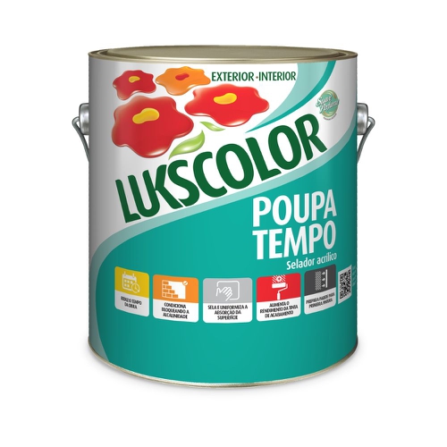 SELADOR ACRÍLICO POUPA TEMPO [LUKSCOLOR] 3,6L - CS Tintas