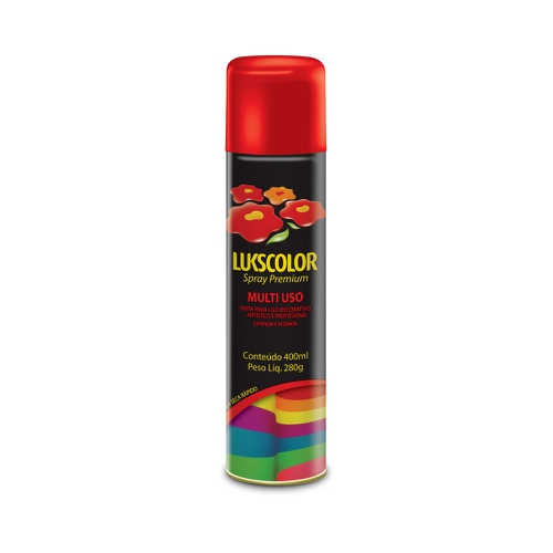 SPRAY BRILHANTE MULTIUSO [LUKSCOLOR] 0,400L - CS Tintas