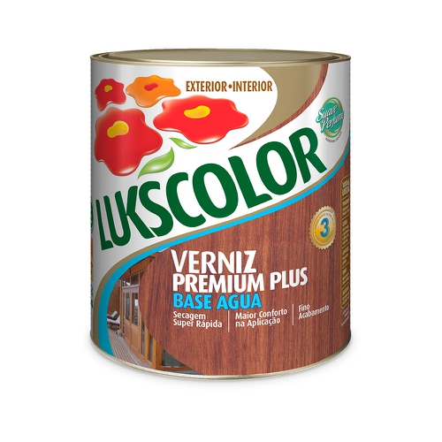 VERNIZ BASE ÁGUA [LUKSCOLOR] 0,900L - CS Tintas