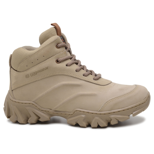 Bota Adventure em Couro Palmilha Confort PU - Brav... - Loja Gogowear