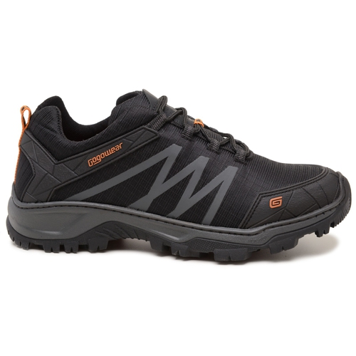 Bota Adventure Cano Curto WALKE-LOW Preto/Laranja ... - Loja Gogowear