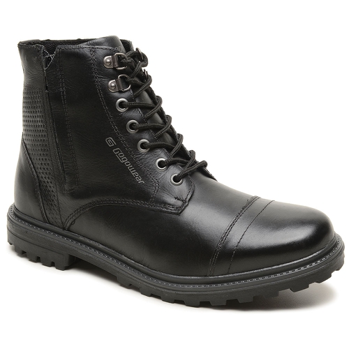 Bota Casual Gogowear 100% Couro ref Truck Preto - Loja Gogowear