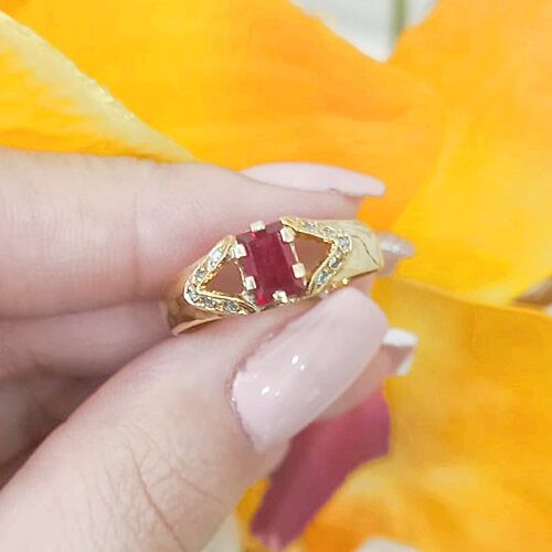 Anel de Formatura em Ouro 18k 