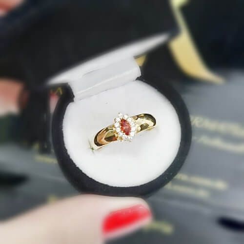 Anel de Formatura em Ouro 18K 