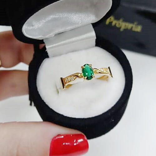 Anel de Formatura em Ouro 18k 