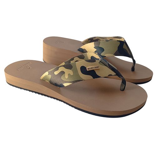 Chinelo para dismetria anabela, Unissex camuflado ... - ALLEY SURF