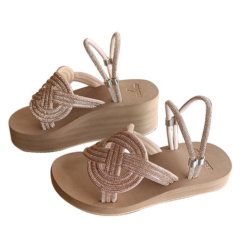 Sandália dismetria rose slide com suporte calcanha... - ALLEY SURF