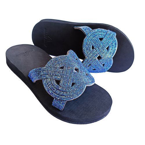 Sandália dismetria slid blue infinito - ssi blue i... - ALLEY SURF