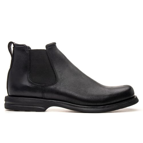 BOTA CHELSEA COMFORT COURO HIDROFUGADO PRETO