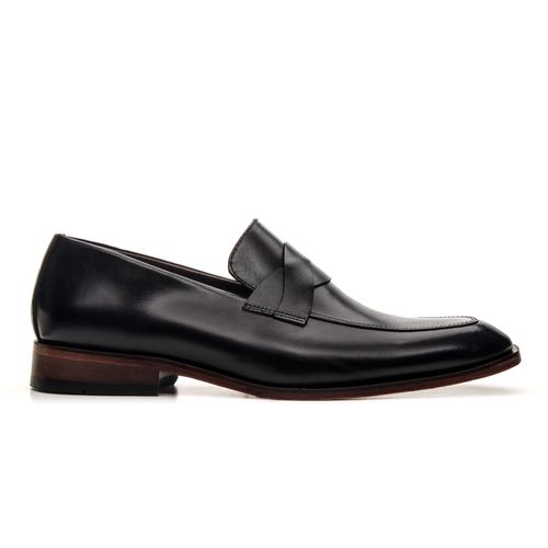 SAPATO LOAFER FRANCÊS COURO NOBRE PRETO 