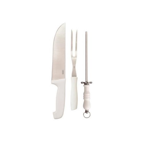 Conjunto Assador 3 Pcs Faca 9 - Marjo Material de Construção