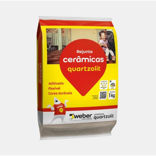 REJUNTE FLEX 1KG QUARTZOLIT - Marjo Material de Construção