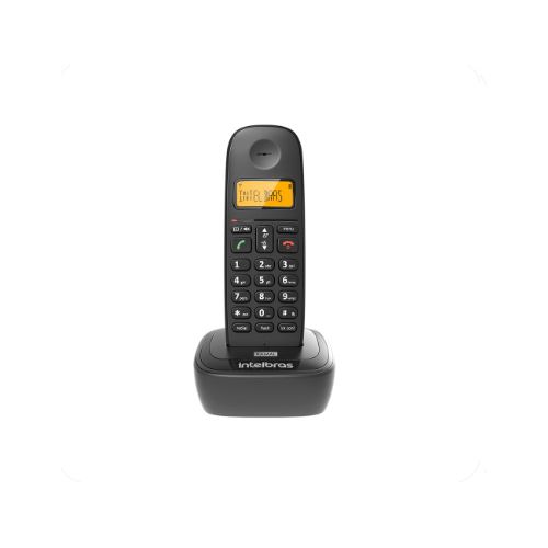 TELEFONE SEM FIO PRETO TS2510 INTELBRAS - Marjo Material de Construção