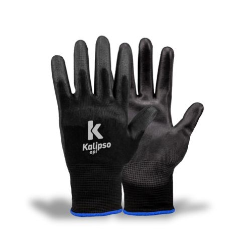 LUVA DE PROTECAO PU PRETA 10/XG CA 15.272 - Marjo Material de Construção