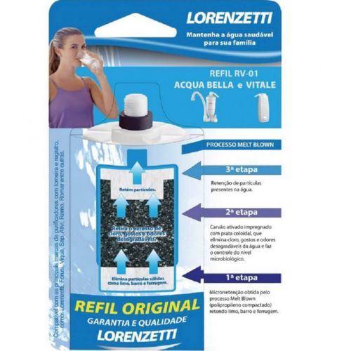 REFIL ACQUA BELLA / VITALE RV-01 (391838) - Marjo Material de Construção