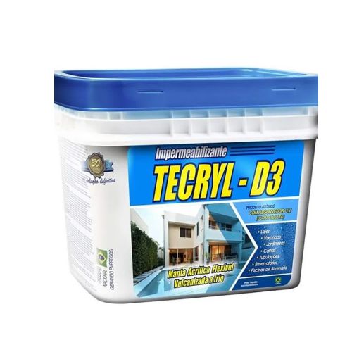 TECRYL-D3 IMPERM CINZA - Marjo Material de Construção