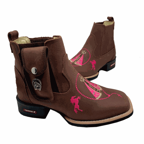 KIT BOTINA NOSSA SENHORA + BAINHA + CANIVETE - BF1 - Botas Texanas Bruto