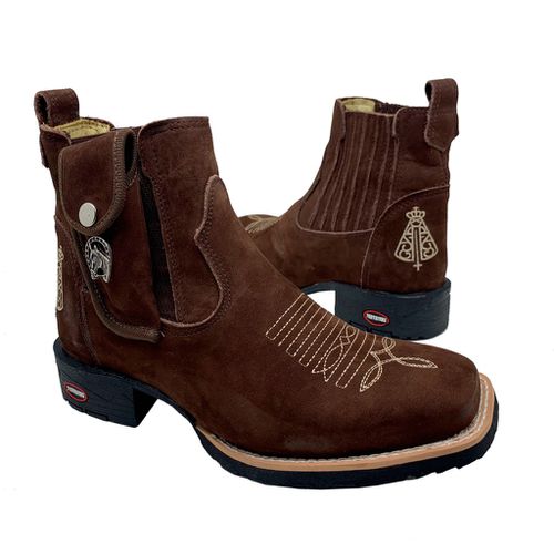 KIT BOTINA NOSSA SENHORA + BAINHA + CANIVETE - BF1 - Botas Texanas Bruto