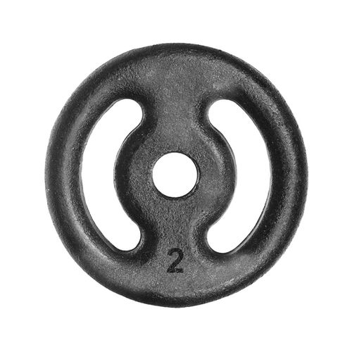 Anilha 2kg pintada de ferro 33mm