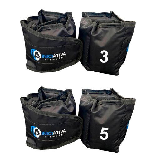 Kit caneleira 3kg e 5kg - par
