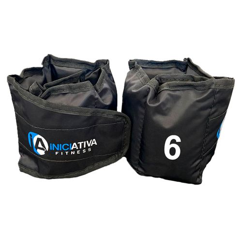 Caneleira de peso 6kg - par | iniciativa fitness