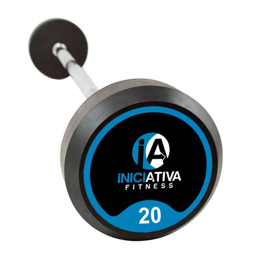 BARRA MONTADA RETA 20KG MONOBLOCO TOPCOLOR