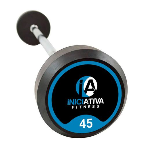 BARRA MONTADA RETA 45KG MONOBLOCO TOPCOLOR