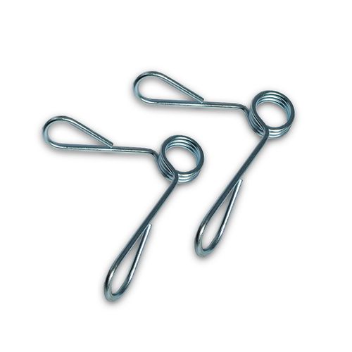 Presilha 25mm espiral para barra de musculação 2 voltas 1 polegada