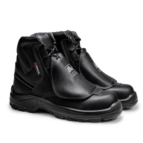 MANOBREIRO TITAN COURO METATARSO COMPOSITE PRP - Bracol