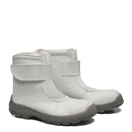 ALASKA BDVM COTURNO VELCRO MICROFIBRA BRANCO - Bracol