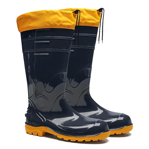 ACQUA LEV LONGA AZUL COM SOLADO AMARELO COM POLAINA - Bracol