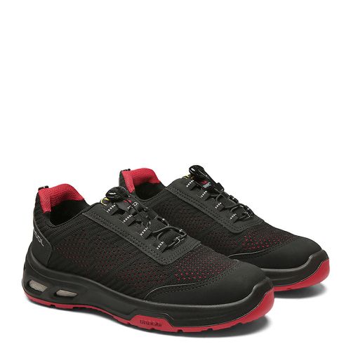 DETROIT ECO BTHT PRETO COM SOLADO VERMELHO TRIDENSIDADE (ESD - Bracol