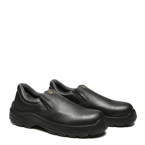 BSEB SAPATO ELÁSTICO PRETO ANTIESTÁTICO COURO HIDROFUGADO - Bracol