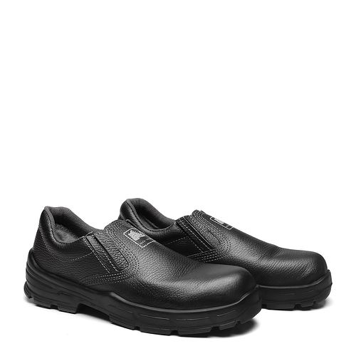BSE SAPATO ELÁSTICO PRETO COURO COMPOSITE - Bracol
